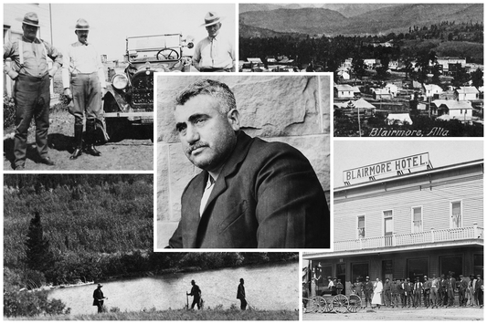 Collage of archival photos featuring Emilio Picariello.
