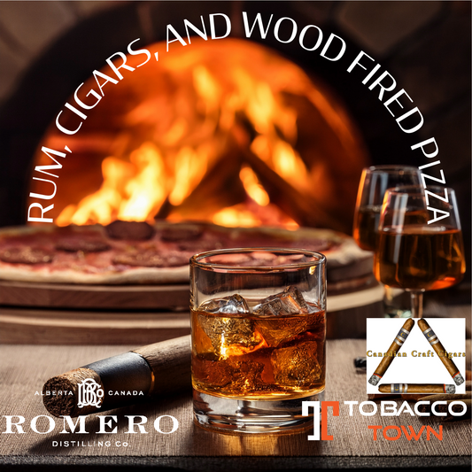 Rum, Cigars and Wood Fired Pizza June 5th 6-10pm