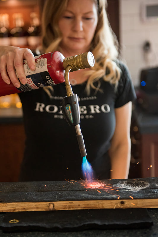 Smoked Rum Old Fashioned